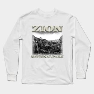 Zion national park Long Sleeve T-Shirt